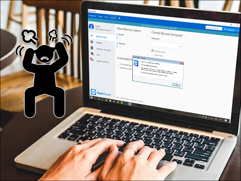 Người dùng sử dụng Teamviewer gặp lỗi giới hạn 5 phút